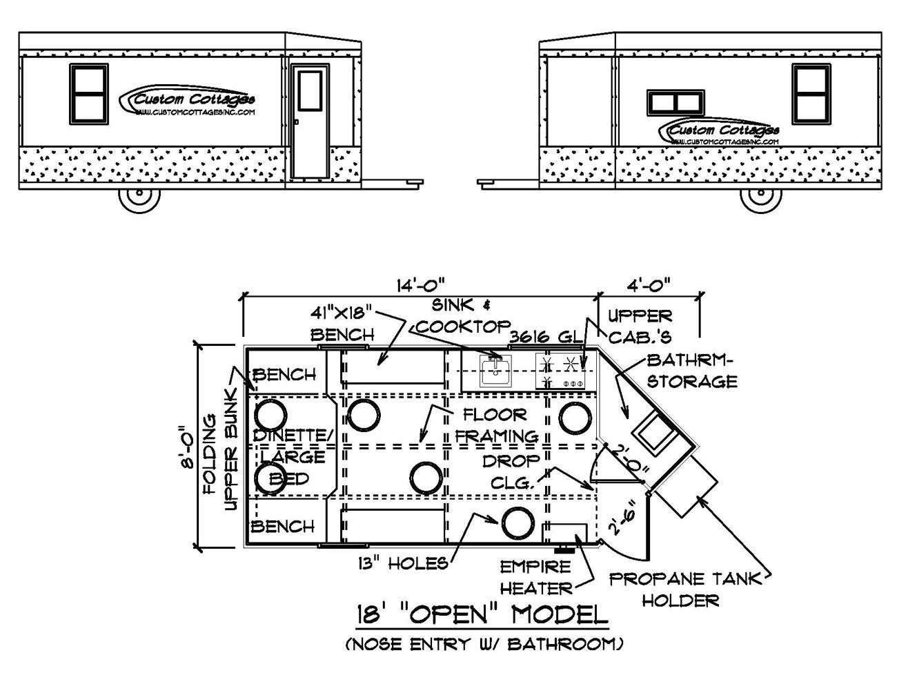 Portable Fish House Plans | plougonver.com