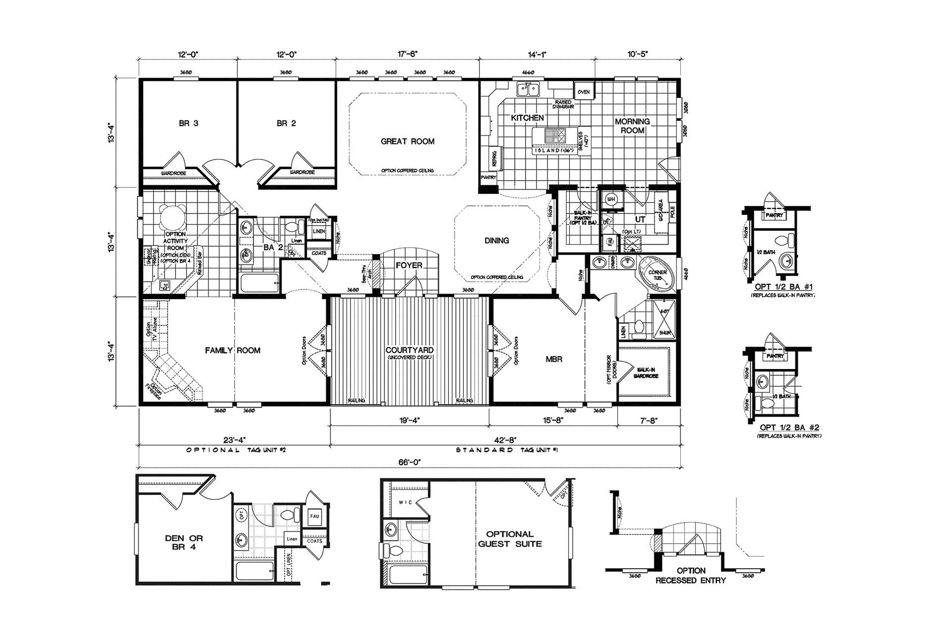 Quad Floor Plans