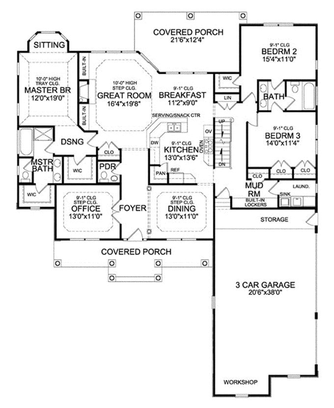 ranch style house plans with basement luxury craftsman ranch with finished walkout basement hwbdo
