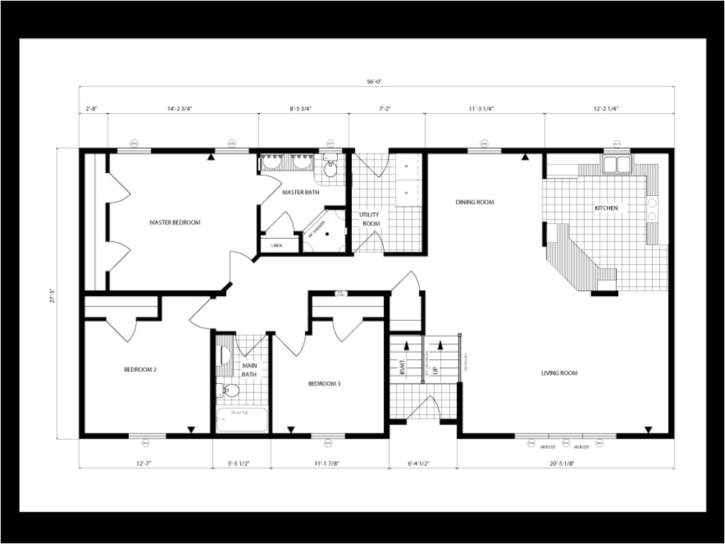 1500 square foot ranch house plans single story