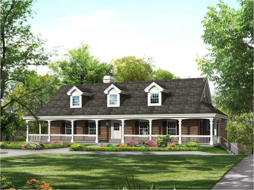 ranch floor plans with wrap around porch