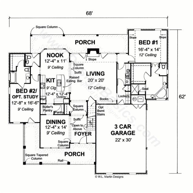 ranch floor plans with 2 master suites