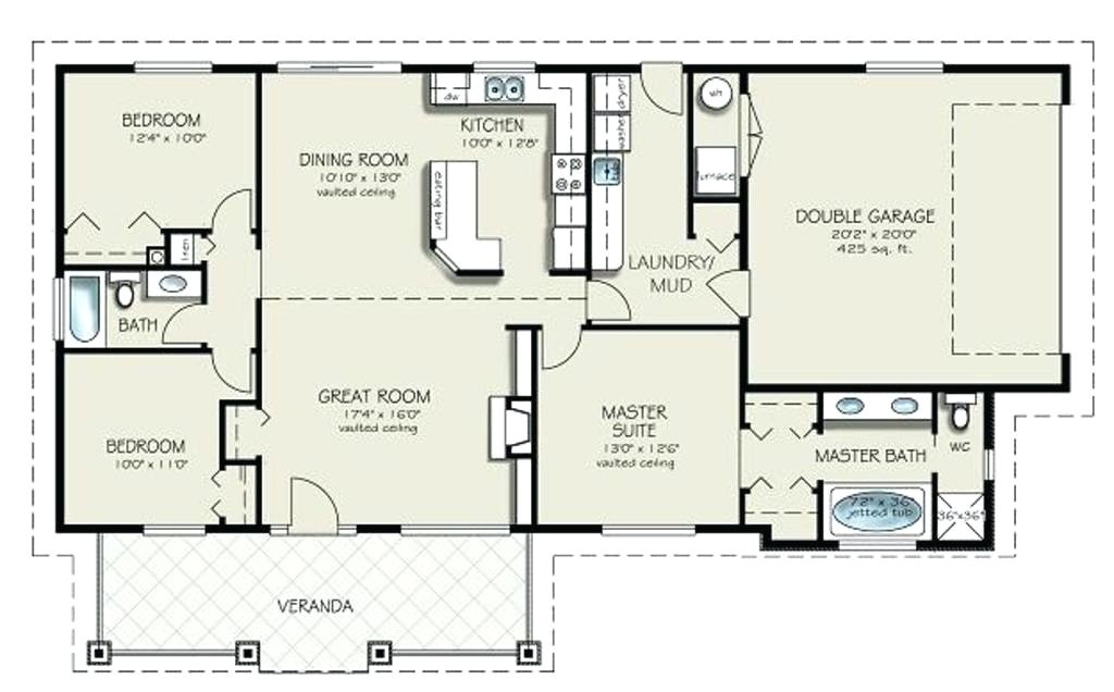 simple 3 bedroom house plans without garage point floor plan of three bedroom also bedroom home plans square feet bathroom country 3 bedroom house plans double garage