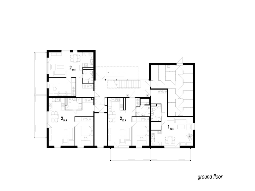 9d9de9982f44f4a6 residential floor plans with dimensions simple floor plan residential