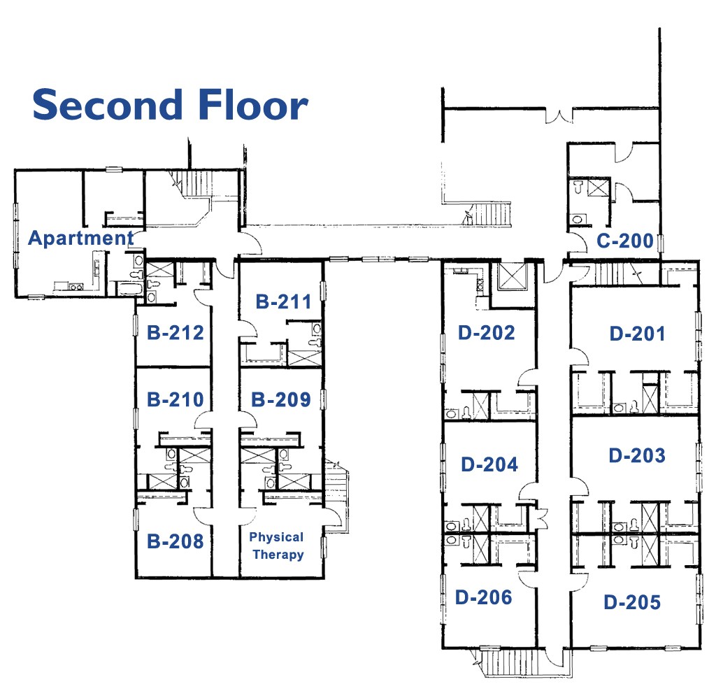 nursing home floor plans