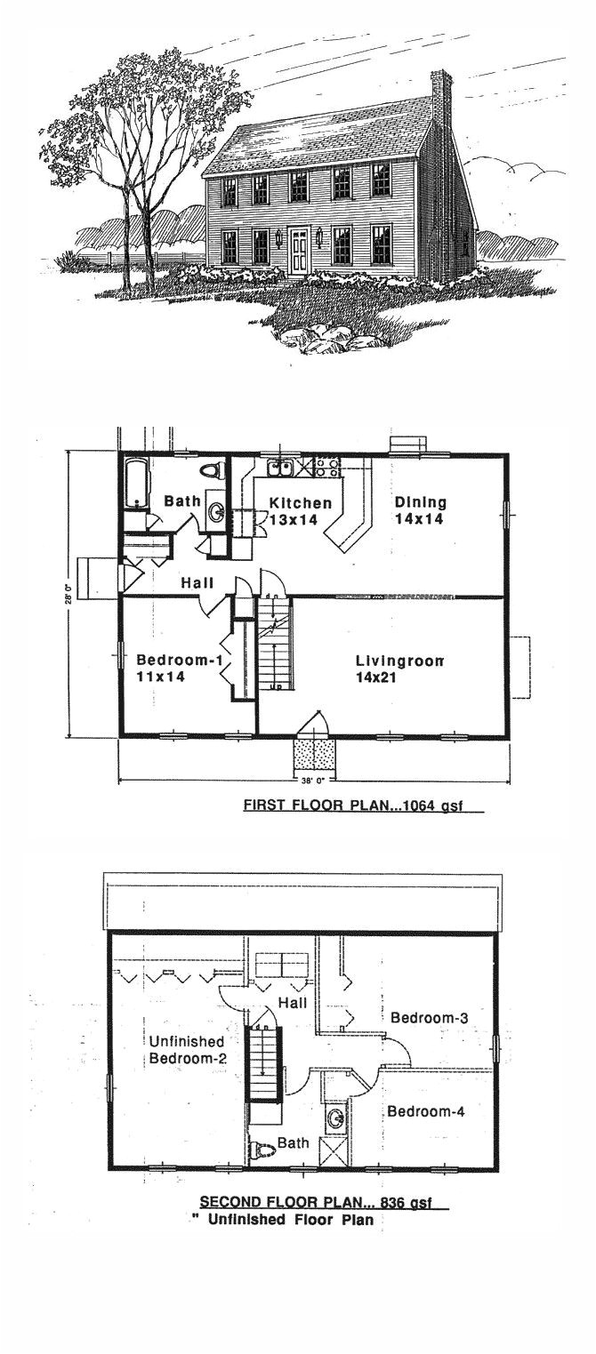 saltbox house plans