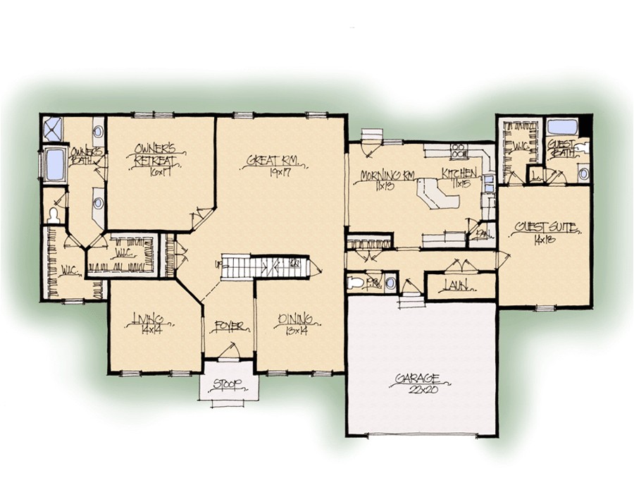 schumacher homes house plan detail 2
