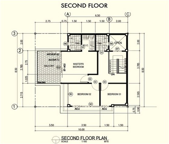 security guard house floor plan