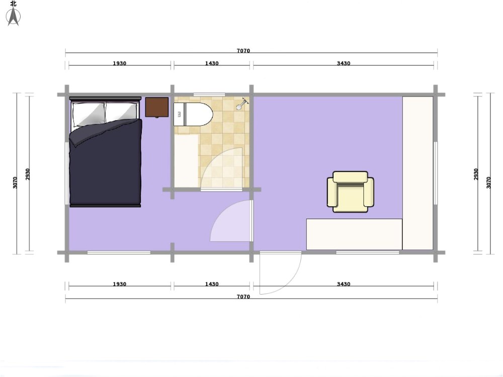 Guard House Floor Plan - floorplans.click