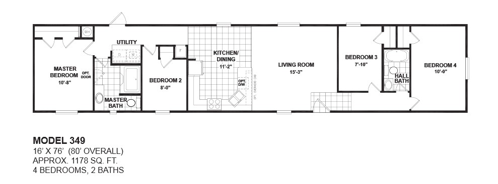 bedroom single wide mobile home floor plans 63026