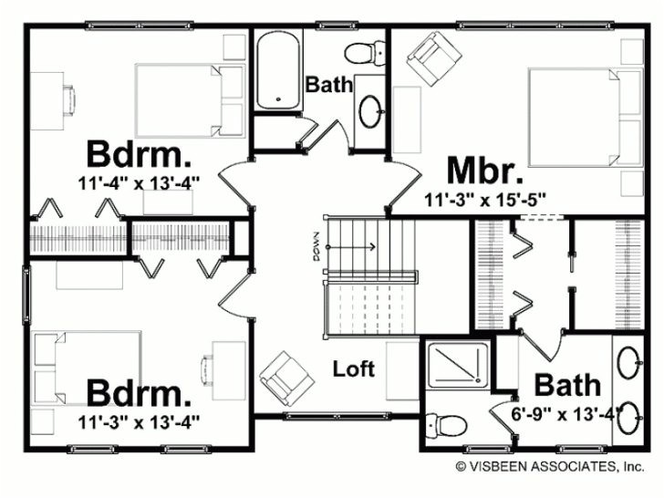 sketch plan for 2 bedroom house