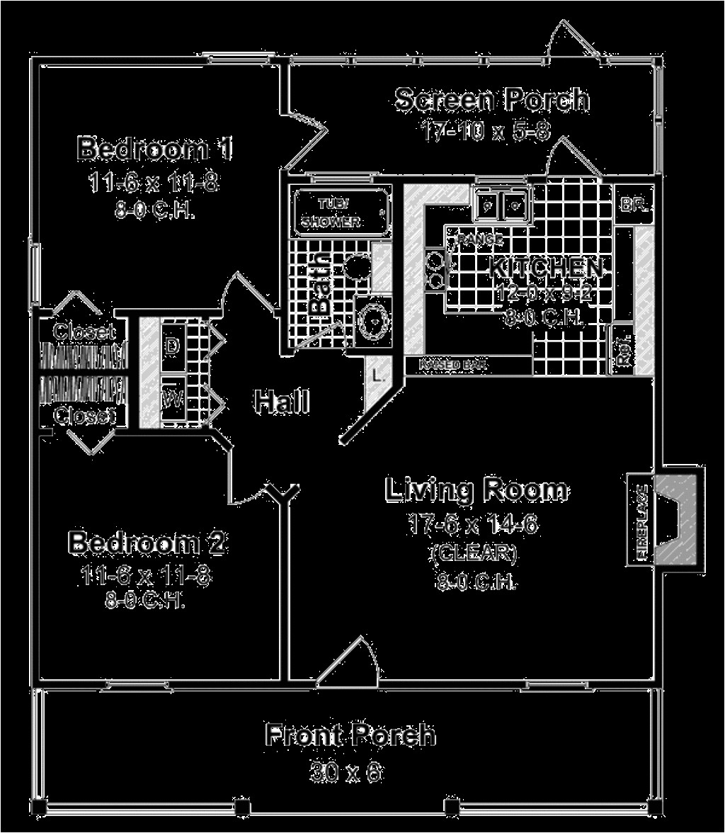 Small Duplex House Plans 800 Sq Ft Cottage Style House Plan 2 Beds 1 00 Baths 800 Sq Ft