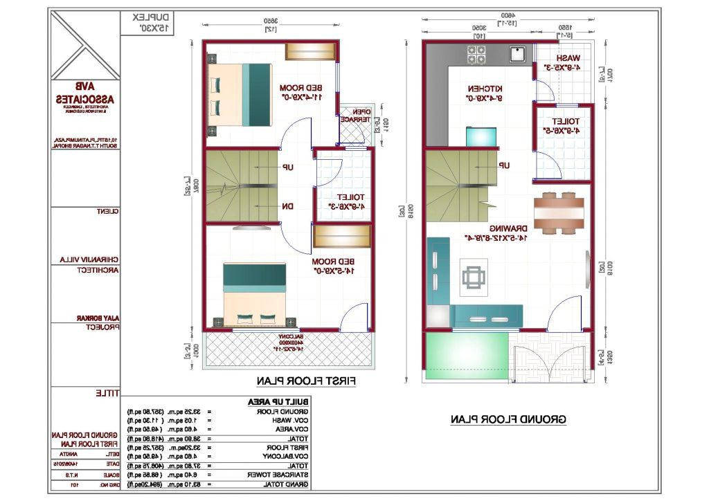 Small Duplex House Plans 800 Sq Ft Stunning 20 X 40 Duplex House Plans north Facing Ideas