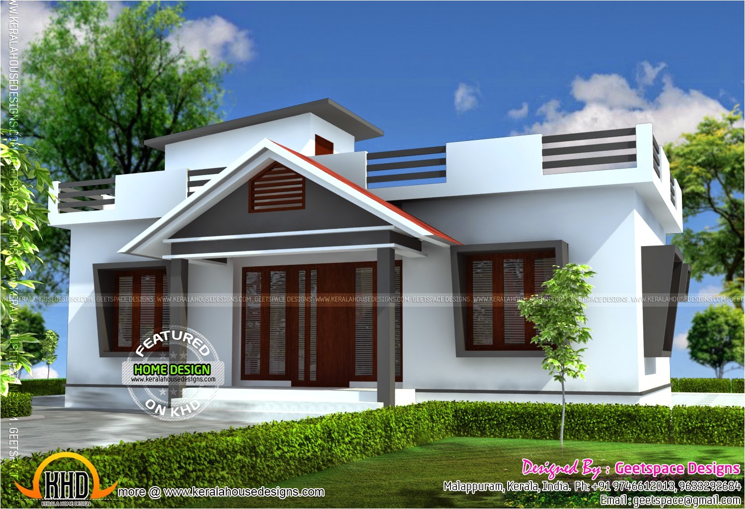 small budget home plans design kerala