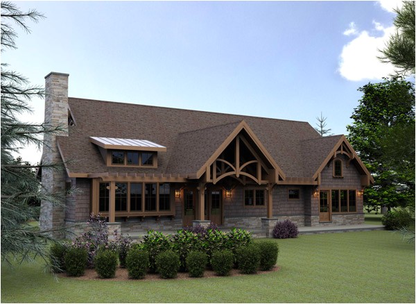 small timber frame home plans