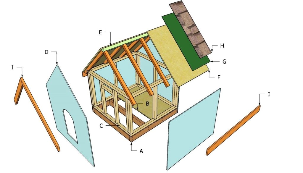snoopy dog house plans free