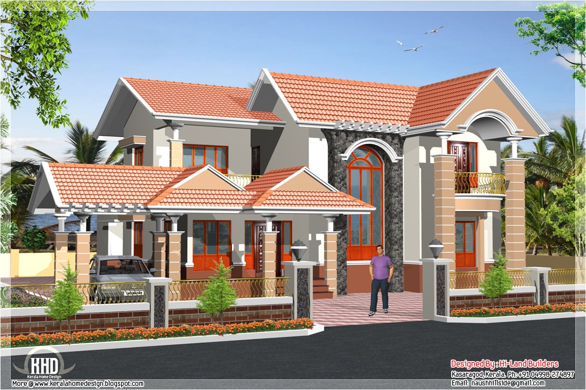 south indian 2storey house