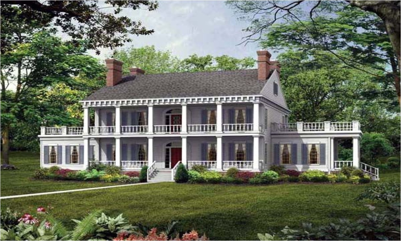 Plantation Style House Plans With Porches