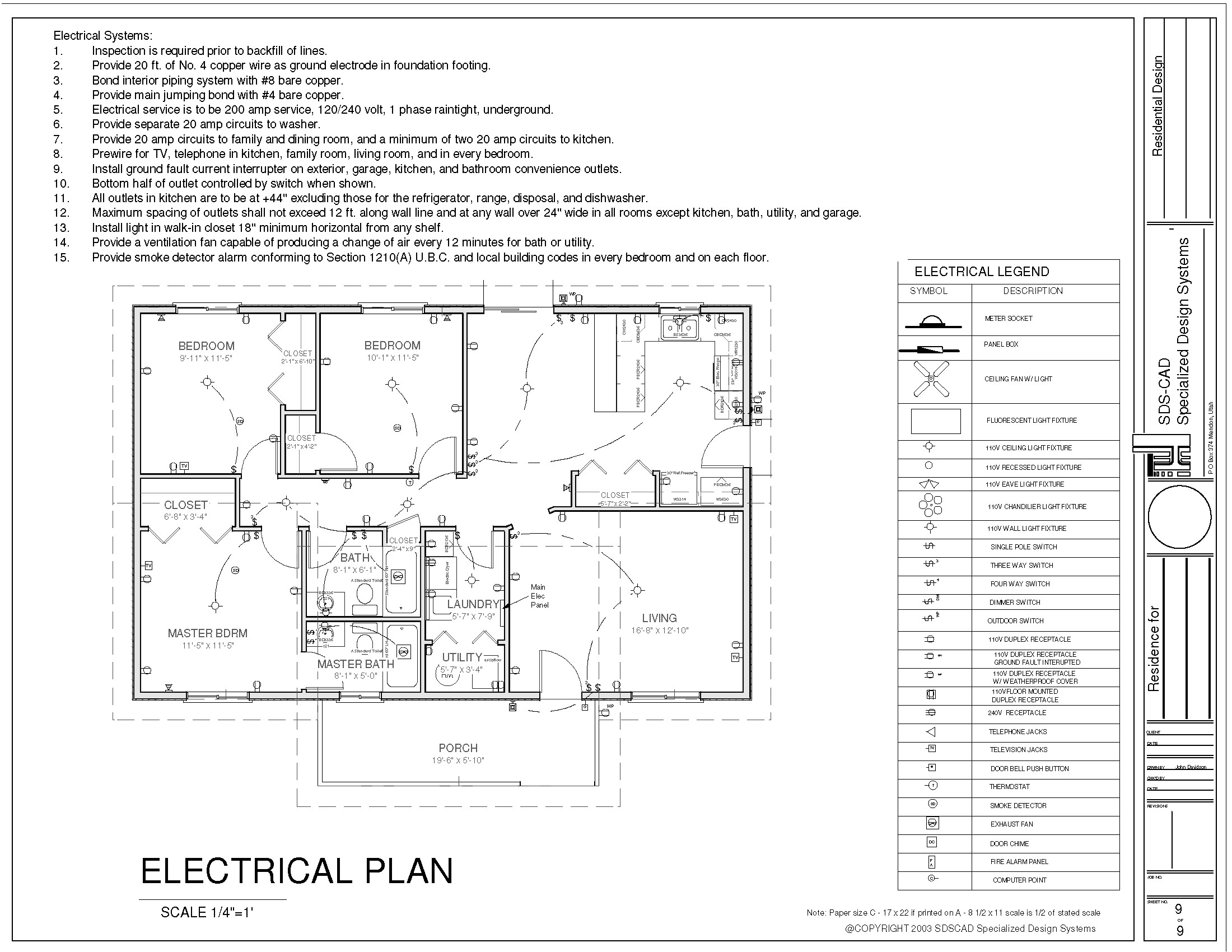 spec house plans