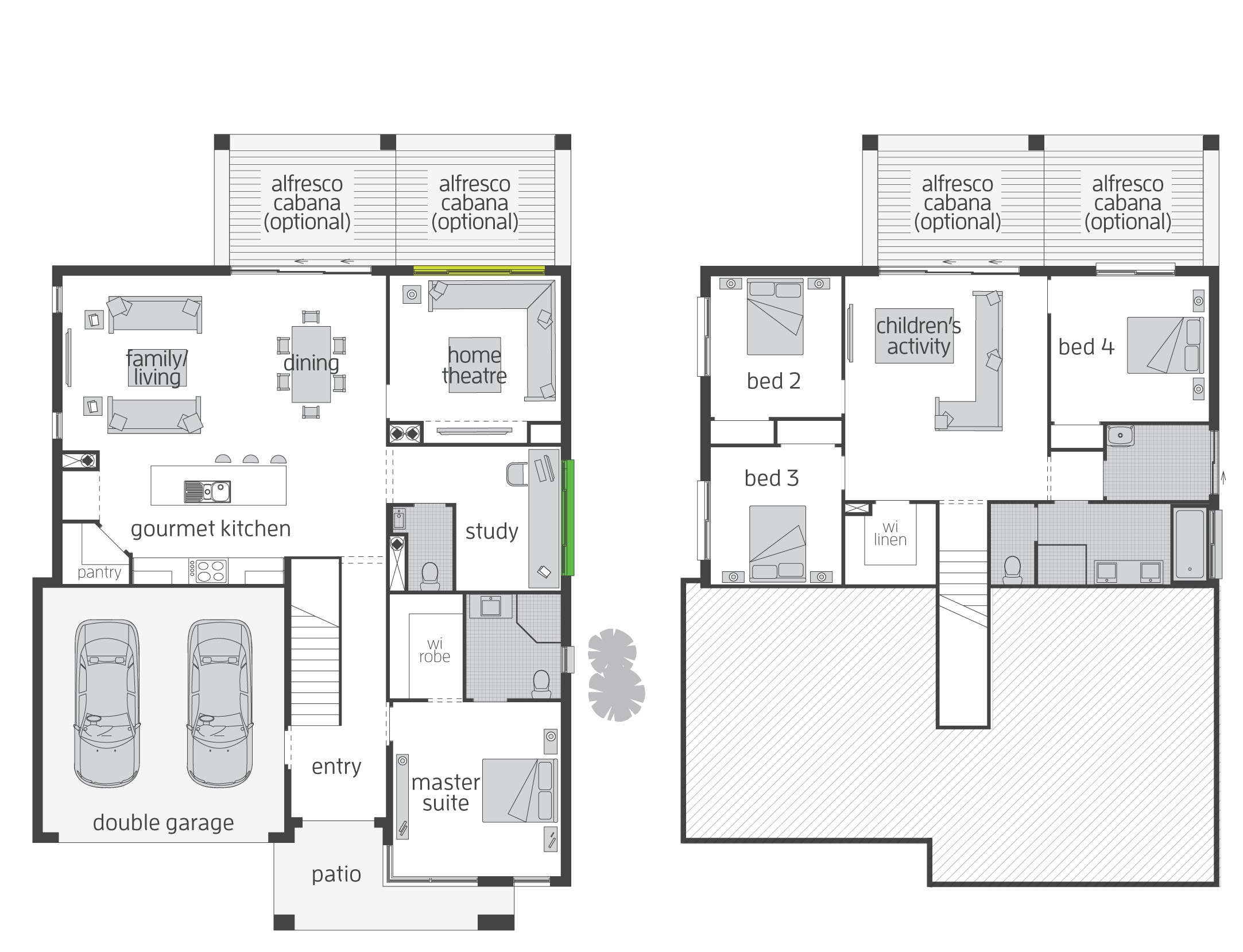 Split Level Home Plans the Horizon Split Level Floor Plan by Mcdonald Jones