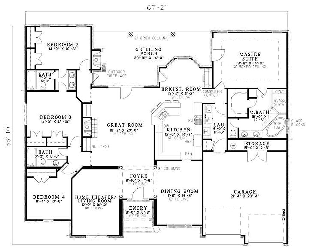 5 bedroom split level house plans