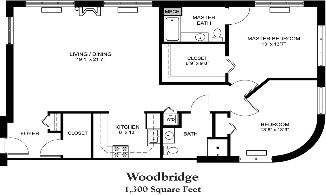 e1e2fd7695ec2e66 house plans 1800 square foot 1300 square foot house floor plan