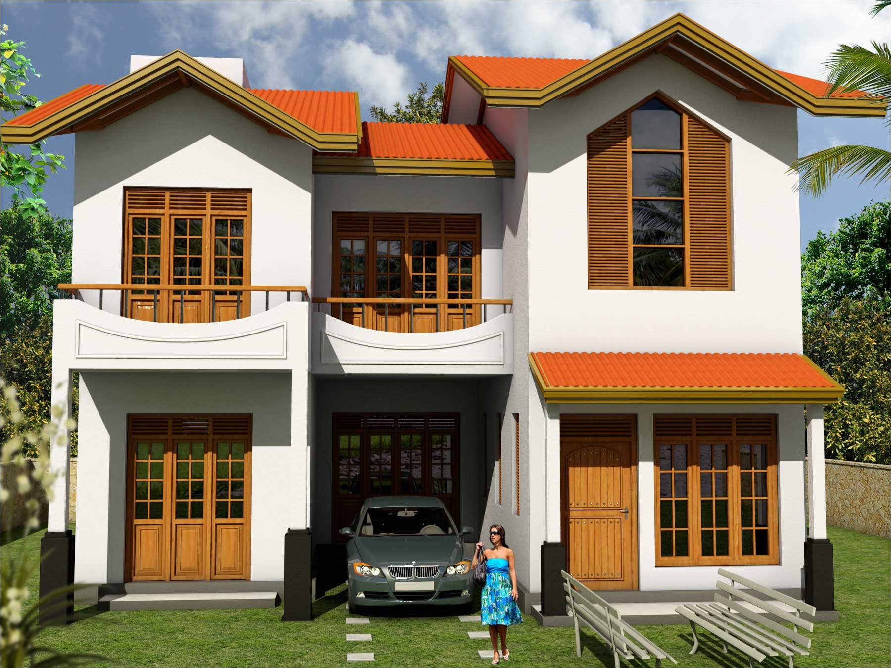 modern sri lanka house plan design