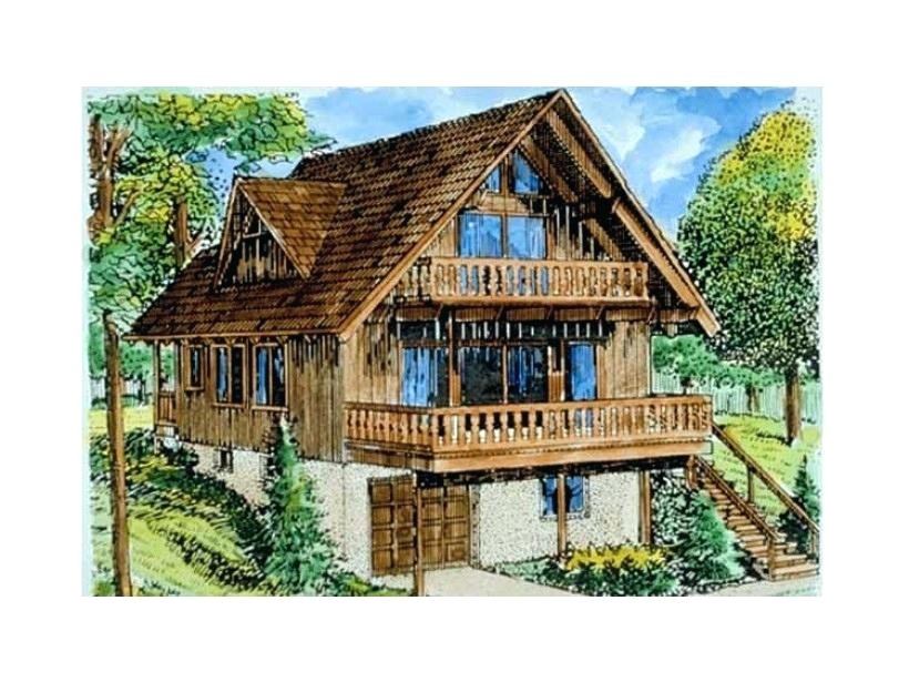 swiss chalet home plans