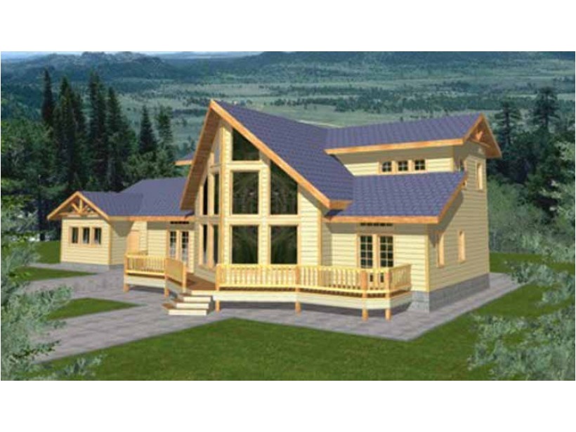 swiss chalet style home plans