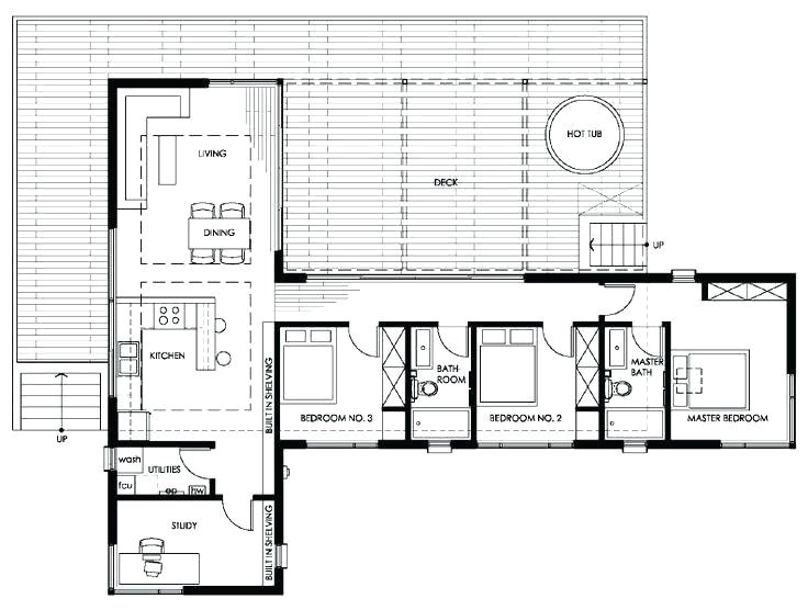 t shaped house plans