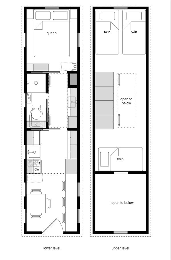 tiny houses floor plans