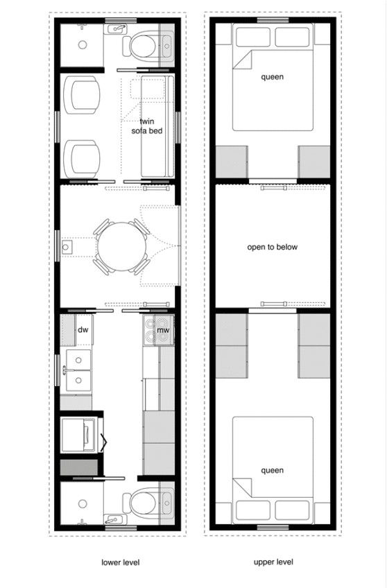 tiny house on wheels floor plans trailer effective and