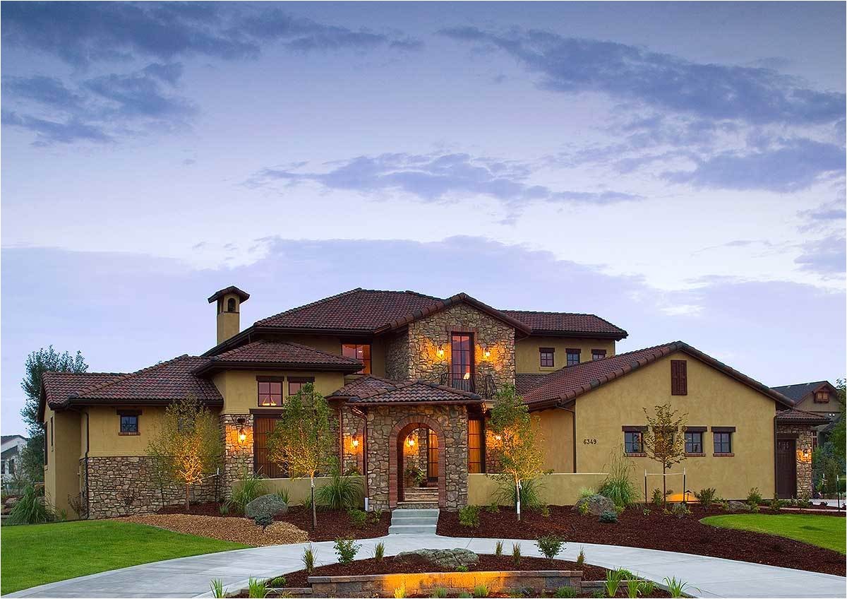 Tuscan Style Homes Plans Tuscan Plans Architectural Designs