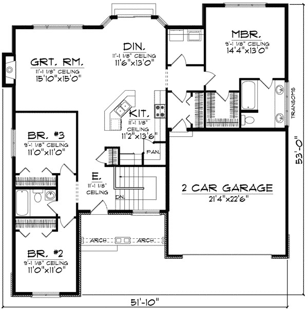 twin house floor plans