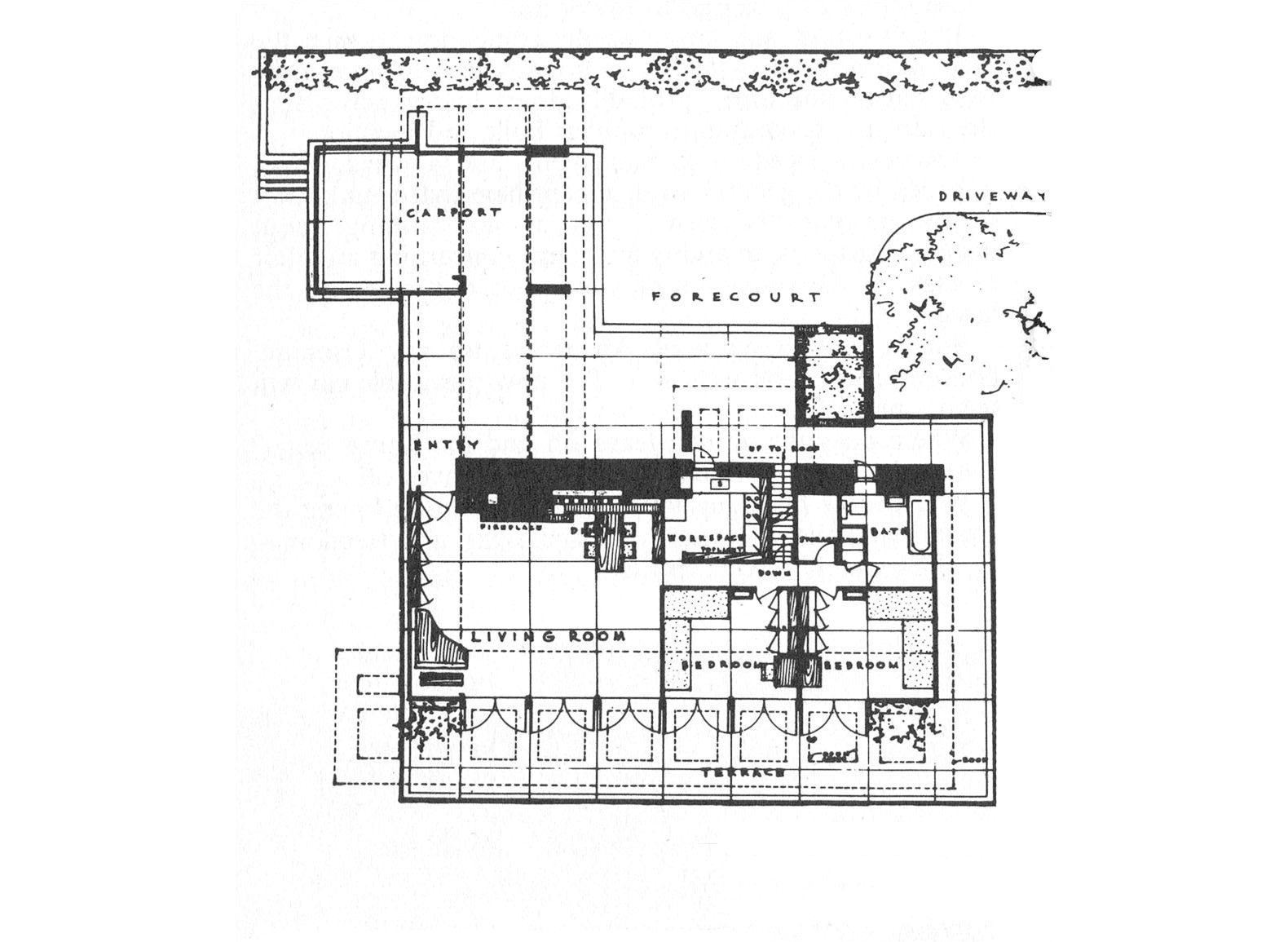 Usonian House Plans For Sale Plougonver