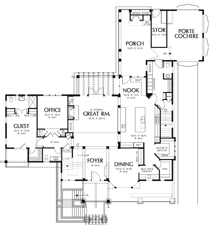 vacation house floor plans
