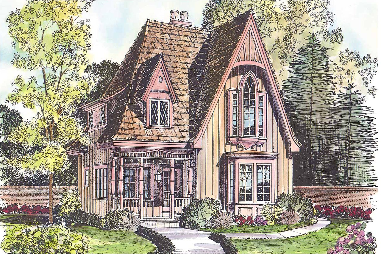 small victorian cottage house plans style