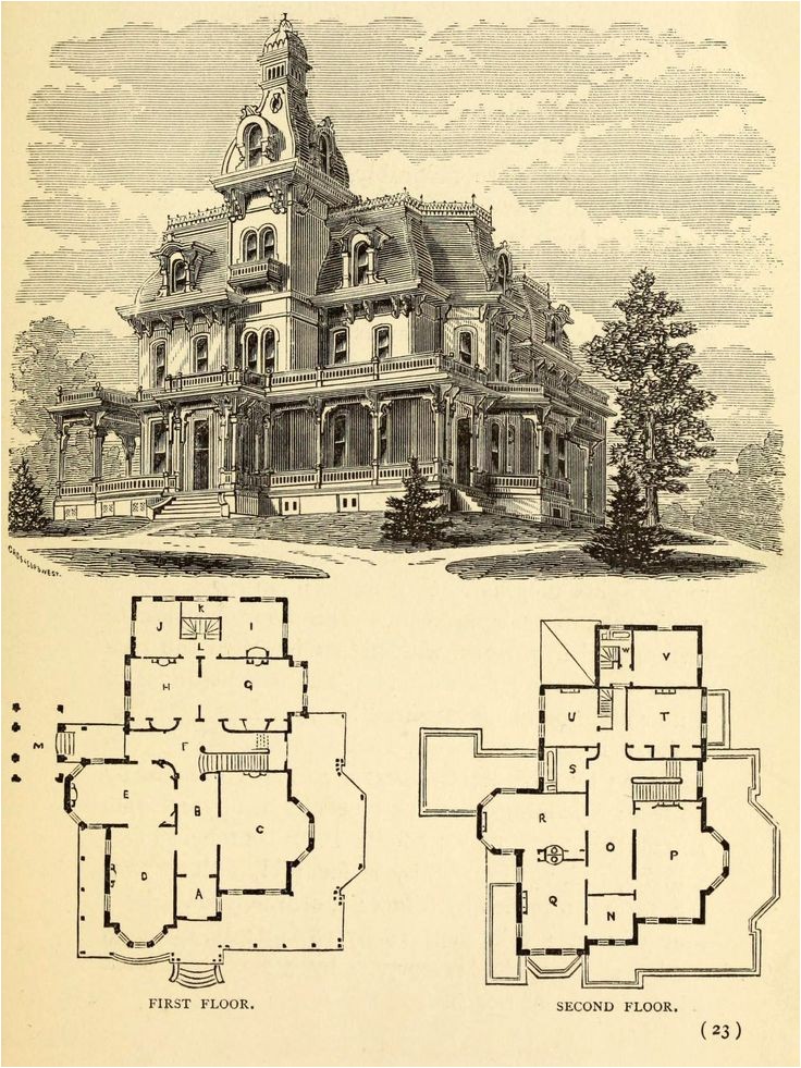 old architectural drawings