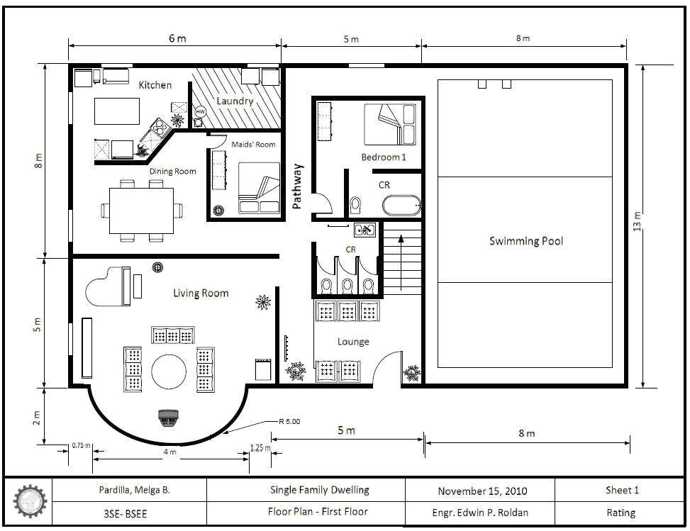 drawing house plans with visio