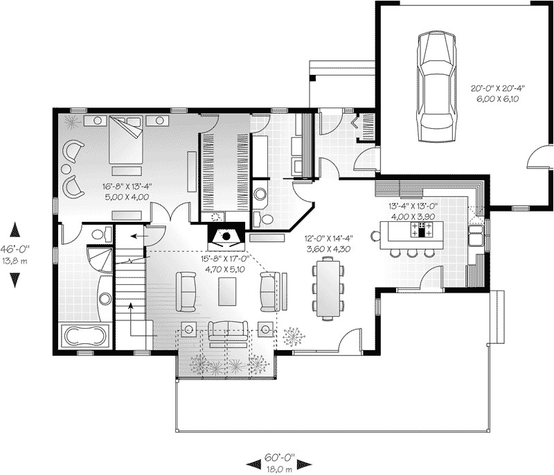 modern house plan
