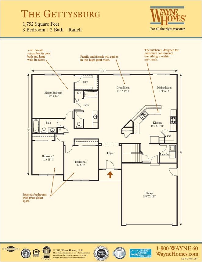 ranch style floor plans