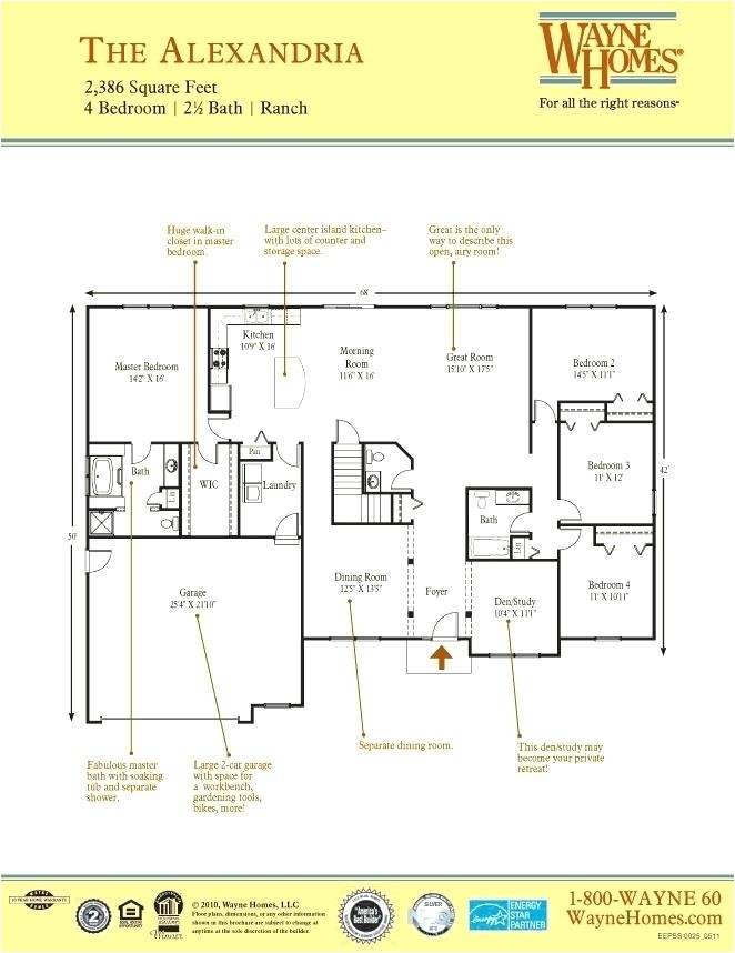 wayne-homes-ranch-floor-plan-plougonver