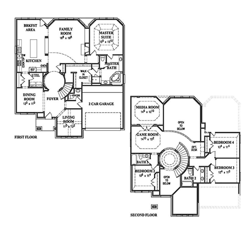 westin homes floor plans