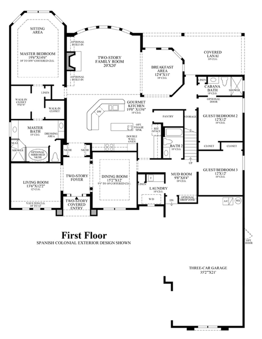 westin homes sedona floor plan