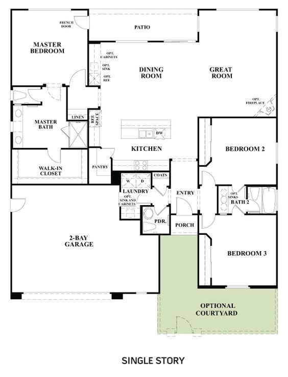 woodside homes floor plans