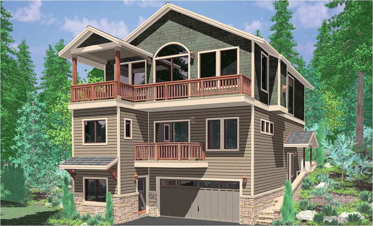 3 story house plans with walkout basement awesome amazing chic 1 5 story house plans with walkout basement plan