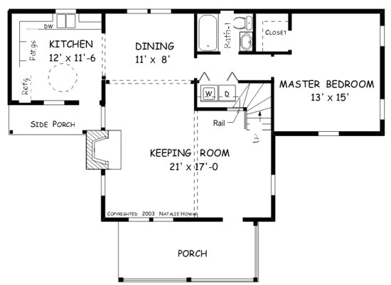 1300 square feet floor plan
