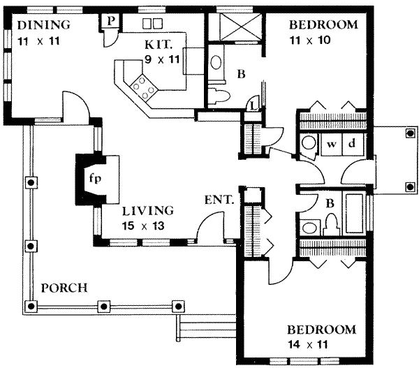 house plans under 1300 sq ft