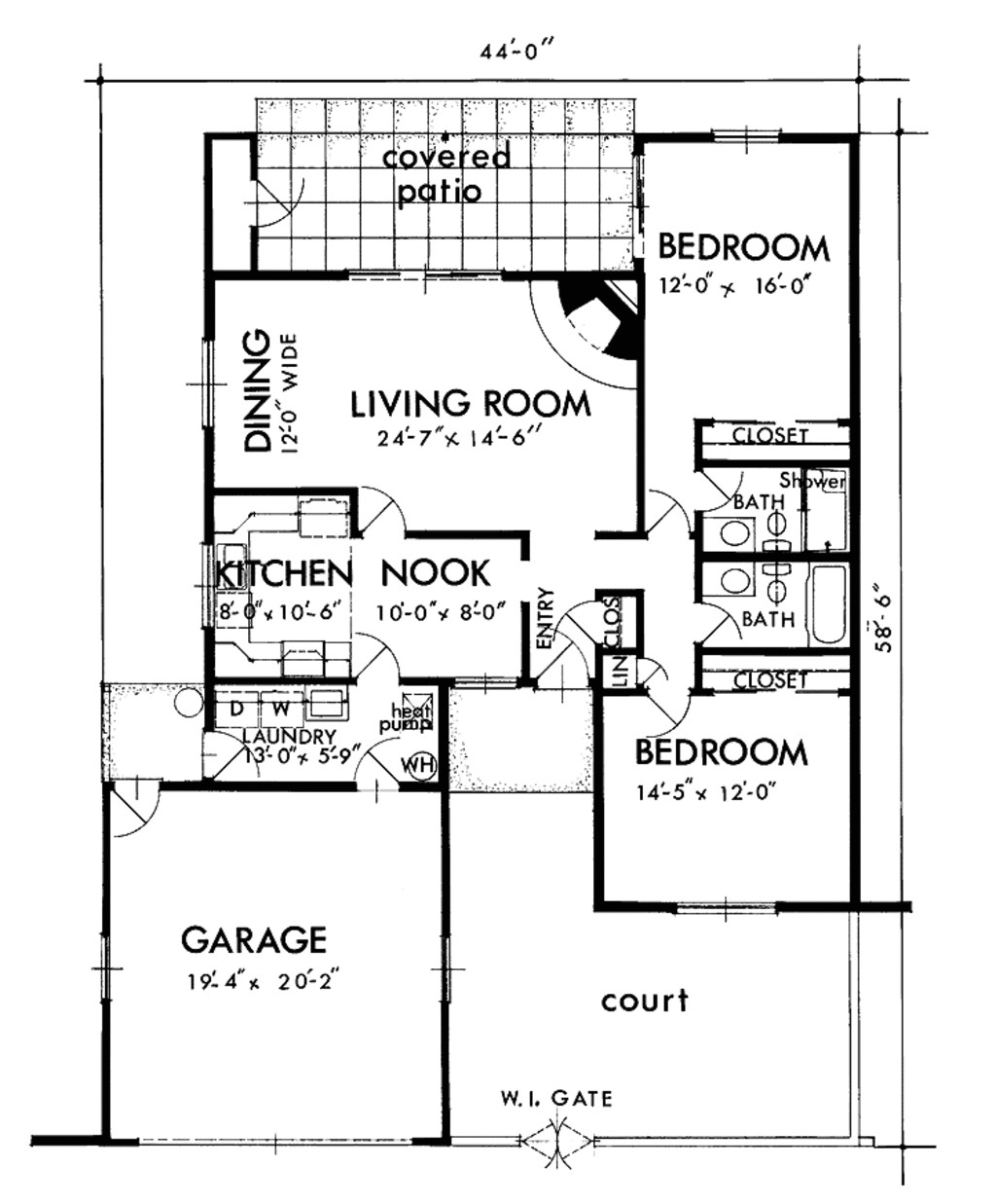 1300 Square Feet Home Plan Adobe Southwestern Style House Plan 2 Beds 2 Baths Of 1300 Square Feet Home Plan 