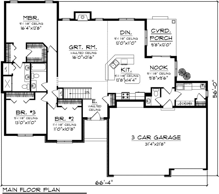 open house plans under 2000 square feet